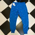 Splendid NWT x Gray Malin Joggers Sweatpants Embroidered Parasol Beach Umbrellas Photo 4