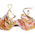 Stone Fox Swim NWT Conch Bikini Top XL Hot Tropix Print Swim Tropical Vacation Photo 2