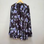 Mac Duggal IEENA for  Floral Cape Mini Shift Dress 2 Photo 3