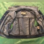 Ymi Women’s Distressed Jean Vest Sleeveless Cropped Size M Photo 1