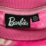 Barbie Logo Hot Pink Crewneck Plus Fleece Pullover size XXL Photo 1