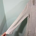 Soft Surroundings Soft Surrounding Women Beige V-neck LS Terry Cloth Tunic Sweatshirt Size M Photo 4