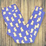 LuLaRoe Tall&Curvy Leggings • Frenchies With Bows • Unicorn Collection • NWOT Photo 6