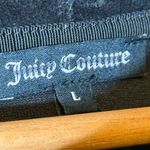 Juicy Couture Y2K black velour hoodie Photo 2