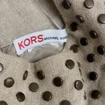 Michael Kors Vintage KORS  100% Linen Sleeveless Studded Dress Photo 4