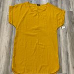 i.iner Size Large NWT Mustard Color Satin like Dress, pit to pit is 20, length is 35 Gold Photo 0