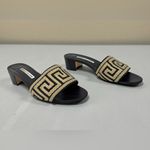 Manolo Blahnik  Zigzag Chiltern Sandals Women’s Size 37 EU 7 US. Photo 3