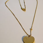 Tory Burch  Gold Tone Heart Locket necklace Photo 0