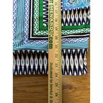 Chico's  Women Size 00 Tunic Top Stretch‎ Colorful Square Neck Artsy Lightweight Photo 4