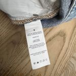 Garage NWT  Denim Festival Micro Shorts Lowrise Blue Distressed Women’s Size 9 Photo 4