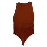 Wishlist  Bodysuit Large Brown‎ Knit Sleeveless Y2K Layering Minimal Photo 2