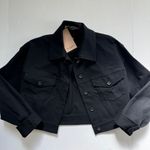 MM.LaFleur The Anna Jacket - Better Than Denim Black Size X-Small NWT Photo 2