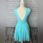 City studio teal party dress size 5 Blue Photo 9