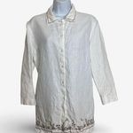 Norton Mcnaughton  Linen Tunic Top Photo 0