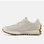 New Balance 327 Cream and Tan Sneakers Photo 1
