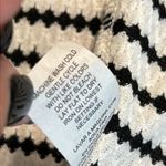 Lily White  medium womens cardigan kimono black white striped long sleeve new NWT Photo 5