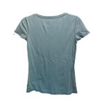 Eddie Bauer  Women's Basic‎ Short Sleeve Round Neck Buttons Sequin Size XS Photo 3