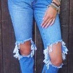 One Teaspoon One X Freebirds Busted Knee Jeans Photo 0