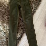 Athleta high waisted olive green snake print leggings Photo 0