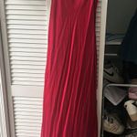 Nordstrom Floor length elegant red satin dress Photo 0