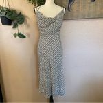 Lulus NWOT  Sincerely Effortless Black and White Abstract Print Midi Dress Photo 2