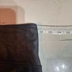 Rachel Zoe Rachel Zoe Coated Faux Leather Tummy Control Hi Rise Leggings Small Black Photo 8