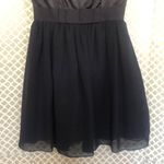 Jake’s‎ navy blue satin & chiffon bridesmaid prom Size 8 Photo 2