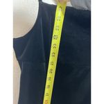 Hippie Rose Velour Black Mini Dress Sz L Spaghetti Straps Stretch Shimmer Goth Party New Photo 2