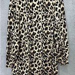 Reynah Couture Dress 8 Leopard Print Retro Glam Mob Wife Aesthetic Y2K Party Brown Photo 0