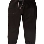 FIGS  Black Jogger Pants Size Medium Photo 0