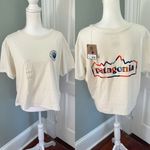 Patagonia NWT Responsibili-Tee Cream Graphic T-Shirt Size Large Photo 1