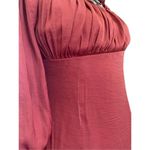 Altar'd State Corset Back Dress Sz Small Formal Balloon Sleeve Summer Party Date Photo 4