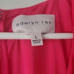 Adelyn Rae  Pink Barbiecore Vero Organza Blouse Size Large Photo 4