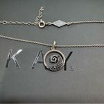 Kay Jewelers Elegant Spiral Pendant Necklace in Silver Photo 4
