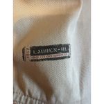 Ralph Lauren Vintage Lauren Vest Womens Medium Safari Utility Khaki Crochet Photo 3