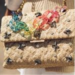Kurt Geiger  Kensington Raffia Bag (no gold chain strap) Photo 1