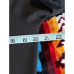 Nike  Active Athletic Top Black Long Sleeve Logo Hood Thumb Holes Sz See Measures Photo 5