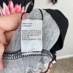 Yumi Kim Take Me Out Dress Rebel Fleur Black Size XS Floral NWT Ruched Jersey Photo 8