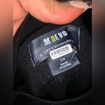 Maeve Anthropologie  Bell Sleeve Mock  Sweater Black knit $110 3X fall casual Photo 8