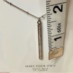 Apt. 9 New  Gold Bar Necklace 16” +3” extender. Brand new in package with Tag Photo 3