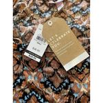 Willow Root Top Blouse Shirt Off Shoulder Women Paisley Size Small Cottagecore Photo 9