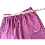 Nike Women’s Sportswear Essentials Fleece High-Rise Shorts In Light Bordeaux/Pur Photo 7
