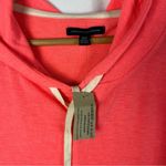 American Eagle  AEO Neon Orange Pink Lightweight Hooded Sweatshirt XS/S Photo 3