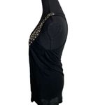 Kensie #141  Beaded Stretch Halter Tank Top Photo 3