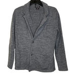 Michael Kors  Coatigan Sweater Jacket Size Medium‎ Gray Womens Wool Photo 0