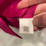 Cute Vintage 90’s Renee Dumarr saks NWT pink satin bright short luxury blazer Size 12 Photo 5