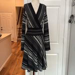 Missoni M  faux wrap wool blend long sleeve midi dress Photo 1