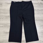 Lane Bryant New  Women Pull On Ponte Classic Stretchy Trouser Black  22/24 Short Photo 5
