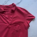 Frank & Eileen Lauren polo dress Red Sz Medium Heritage Jersey Classic Chic Photo 9
