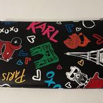 Karl Lagerfeld NWT  XOXO Paris Black adorned wristlet $98 Photo 4